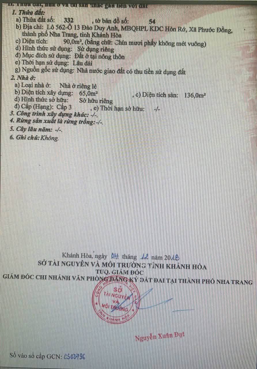 Bán nhà mặt đường Đào Duy Anh Nha Trang 90m2 - Ảnh thu nhỏ 2