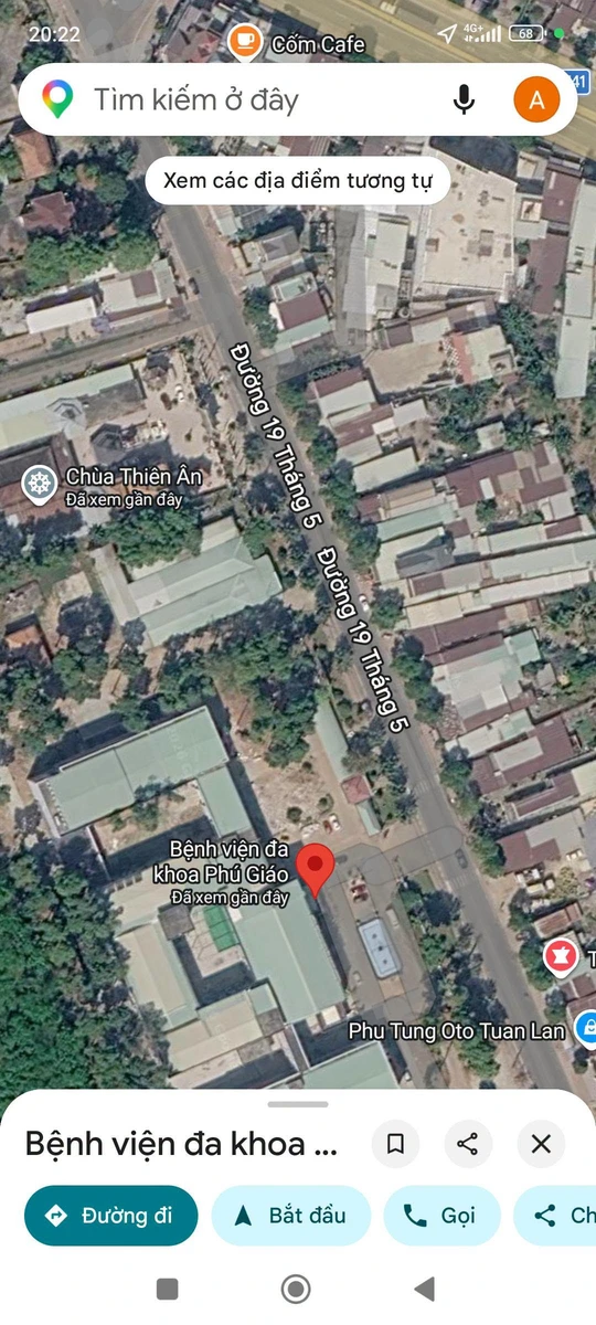 Bán lô đất 293m2 mặt tiền đường 19/5, Phú Giáo - Ảnh thu nhỏ 3