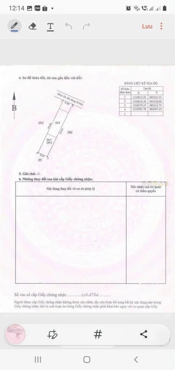 Bán đất 79,8m2 mặt tiền Bình Nhâm 47, Lái Thiêu, Thuận An, giá 2,6 tỷ - Ảnh 1