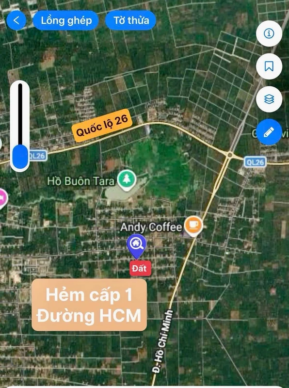 Bán đất nền Tara 120m² gần sân bay Buôn Mê Thuột 479 triệu