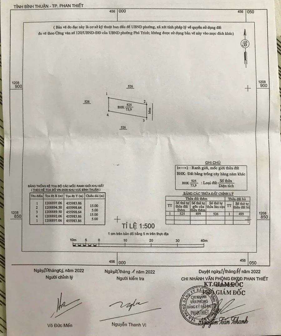 Bán đất 75m2 trung tâm Phan Thiết 350 triệu - Ảnh 1