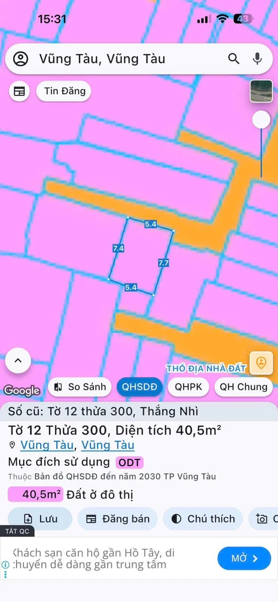 Bán nhà 1 trệt 1 gác 80,7m2 hẻm xe máy Phường 4, Vũng Tàu giá 4,2 tỷ - Ảnh thu nhỏ 2