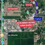 Bán đất xây trọ 50m2, gần KCN Minh Hưng 399 triệu - Ảnh thu nhỏ 2