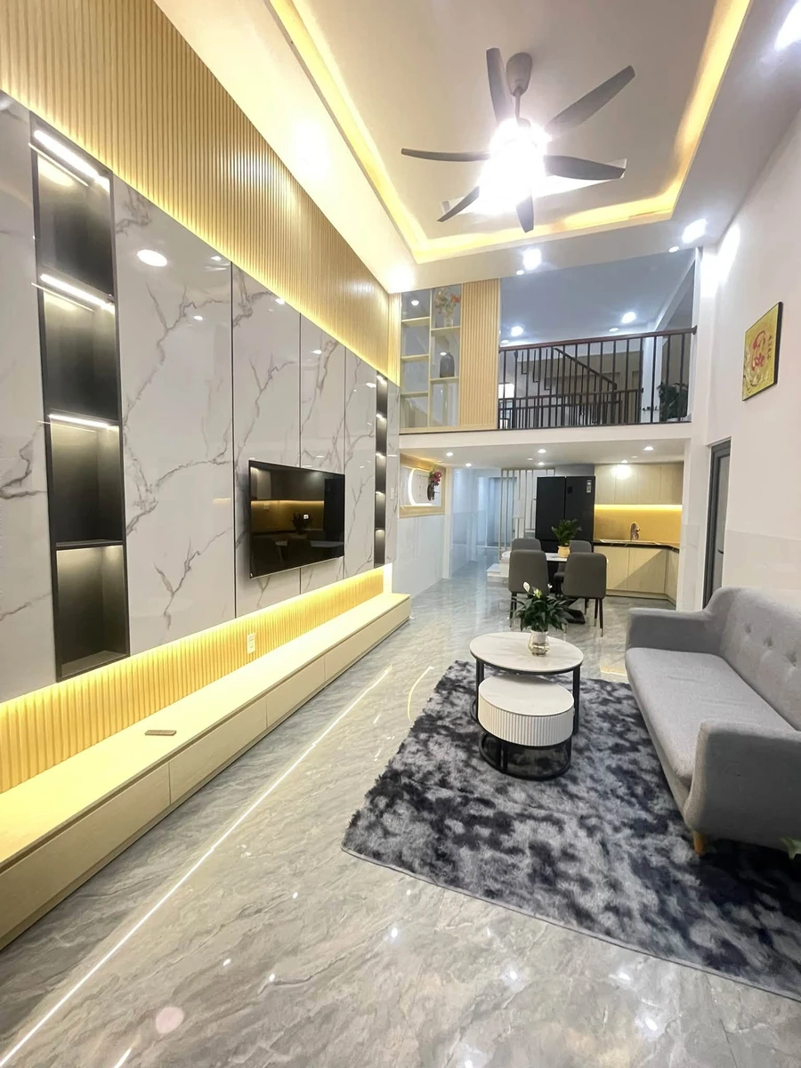 Bán nhà 2,5 tầng 75m2 kiệt Điện Biên Phủ, Đà Nẵng, 4PN, không ngập - Ảnh thu nhỏ 3
