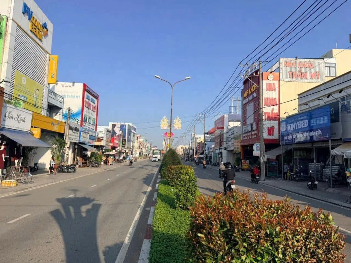 Bán đất nền 262m2 mặt tiền Nguyễn Hữu Thọ Bến Lức 25 tỷ - Ảnh 1