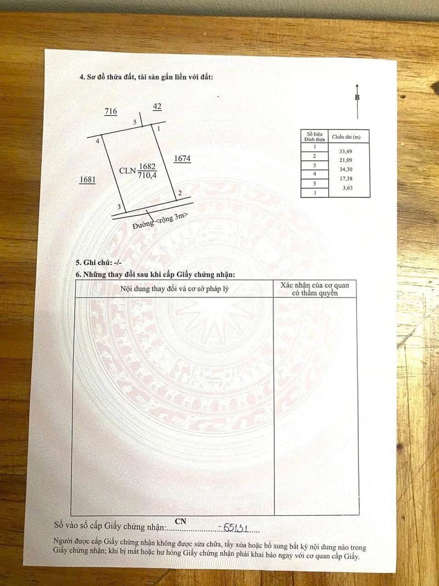 Bán đất 2 mặt tiền 710m2 Y Moan Buôn Ma Thuột - Ảnh thu nhỏ 5