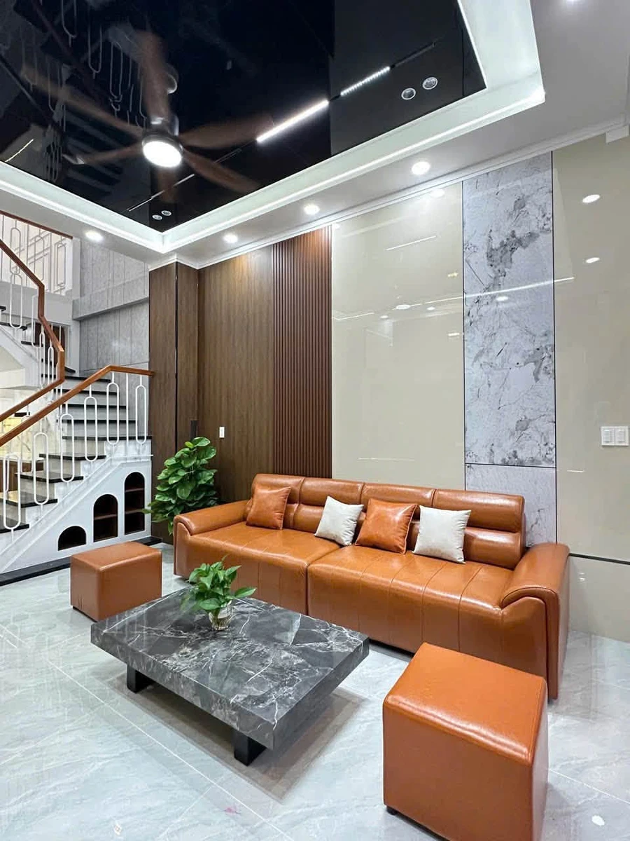 Bán nhà phố liền kề 4x25m, 3 phòng ngủ, gần chợ Phúc Lâm, Long Bình, Đồng Nai - Ảnh thu nhỏ 3
