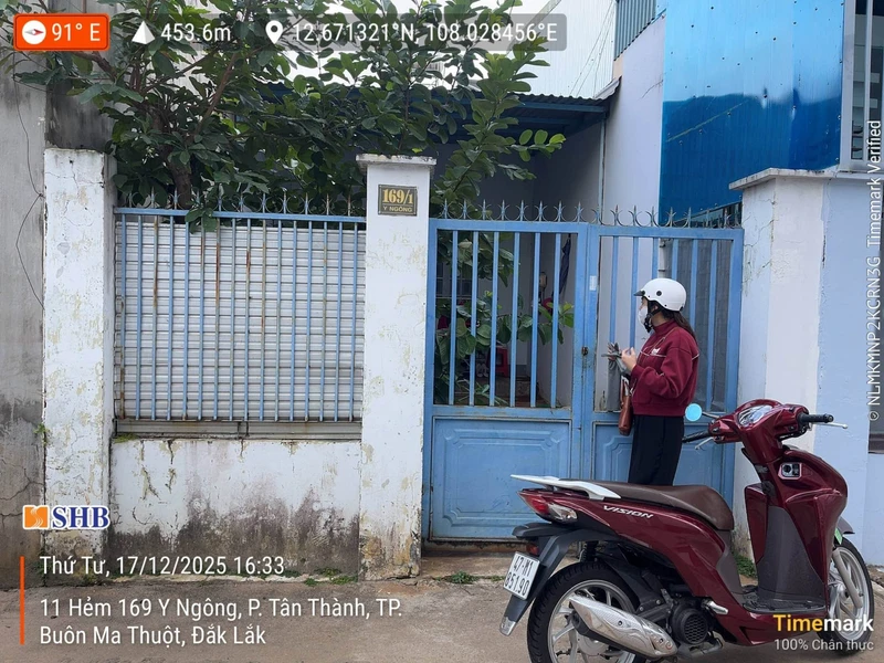 Bán nhà mặt hẻm 75m² 2 phòng ngủ Y Ngông Buôn Ma Thuột