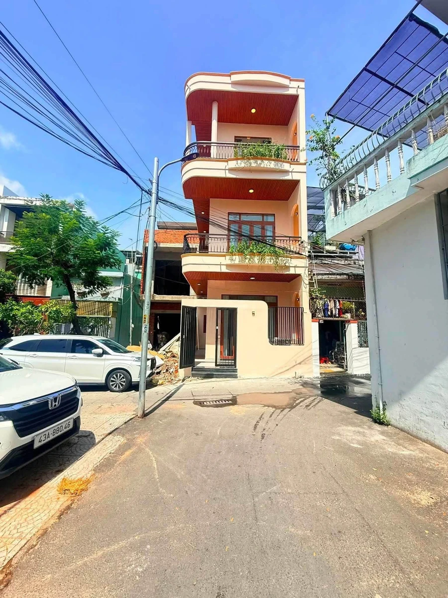 Bán nhà 3 tầng 2 mặt tiền Trần Xuân Lê 60m2, 6.7 tỷ - Ảnh 1