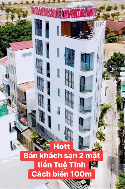 Bán khách sạn lô góc 2 mặt tiền 151m² Tuệ Tĩnh, Nha Trang
