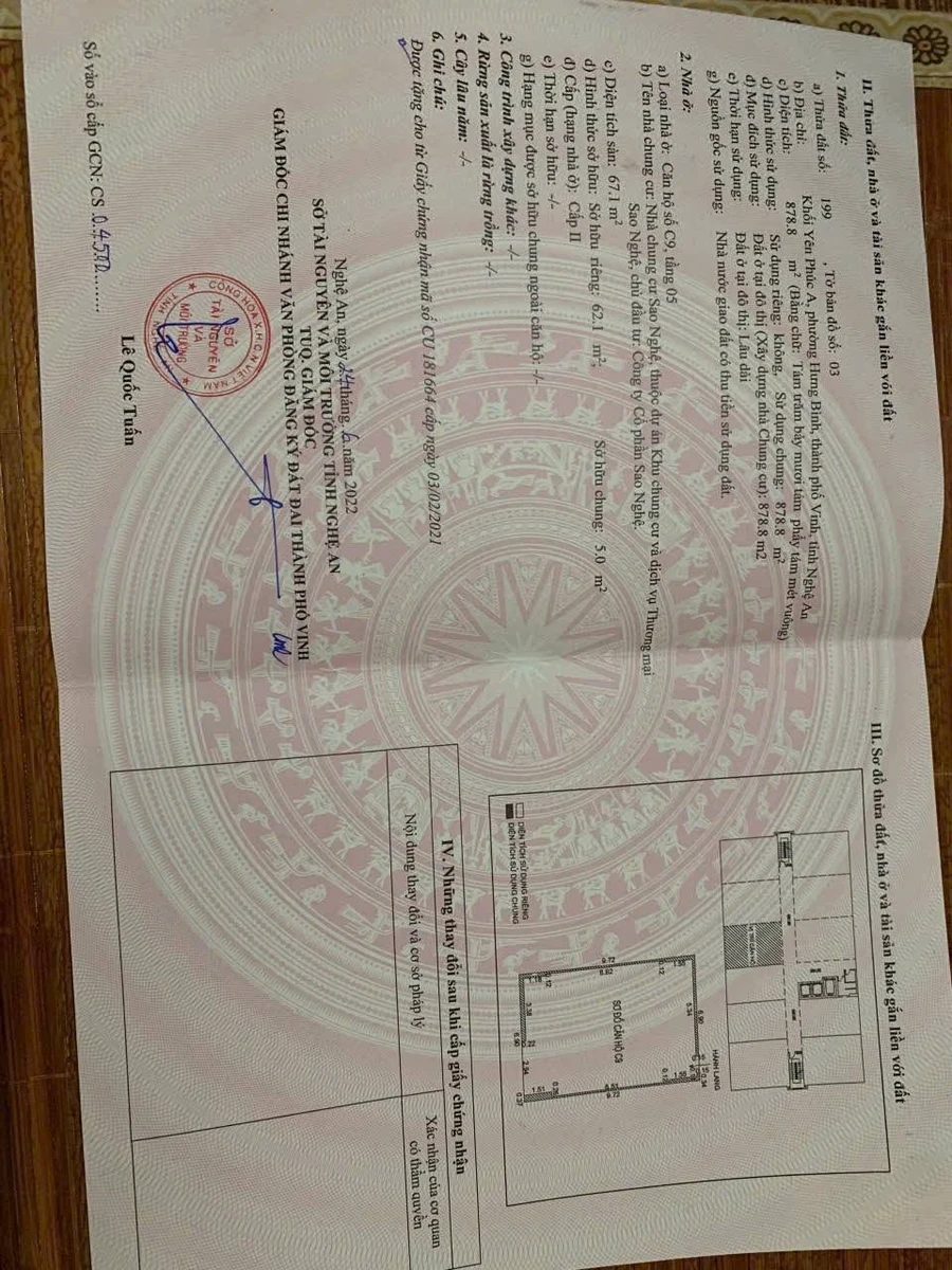 Bán căn chung cư 67m2, 2PN gần ga Quận 1 - Ảnh thu nhỏ 5