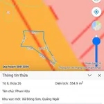 Bán đất 555m2 ven biển An Thành, Quảng Ngãi giá 79 triệu kèm cây keo - Ảnh thu nhỏ 3