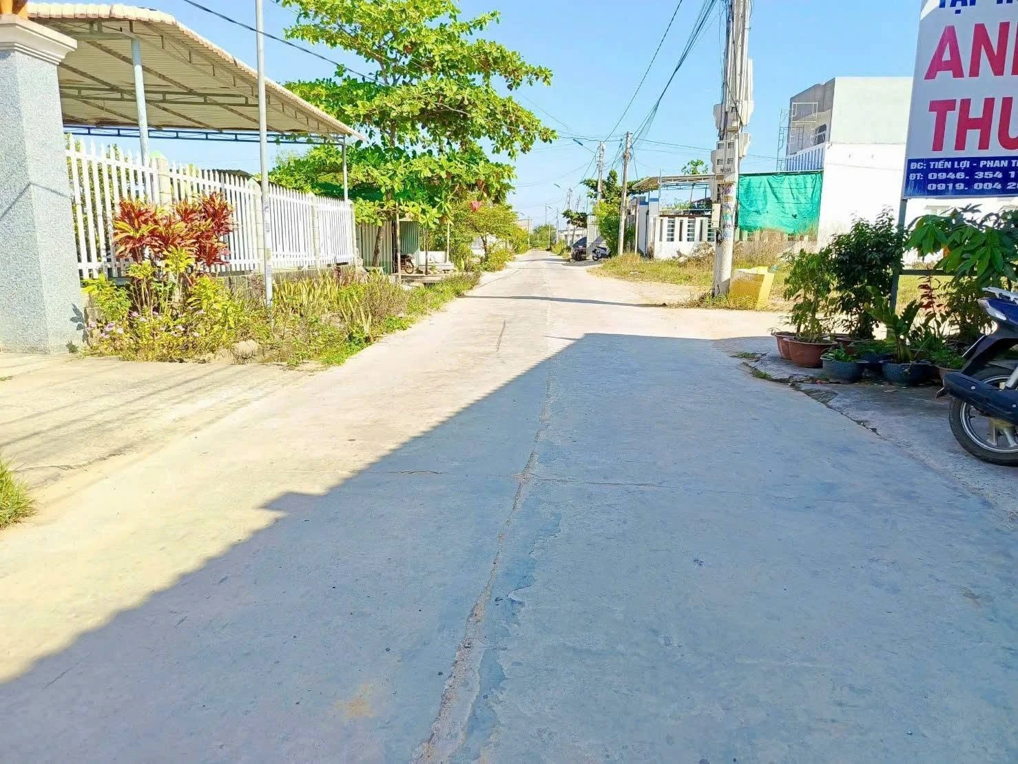 Bán đất thổ cư 103m2 mặt tiền bê tông Phan Thiết 650 triệu - Ảnh 1