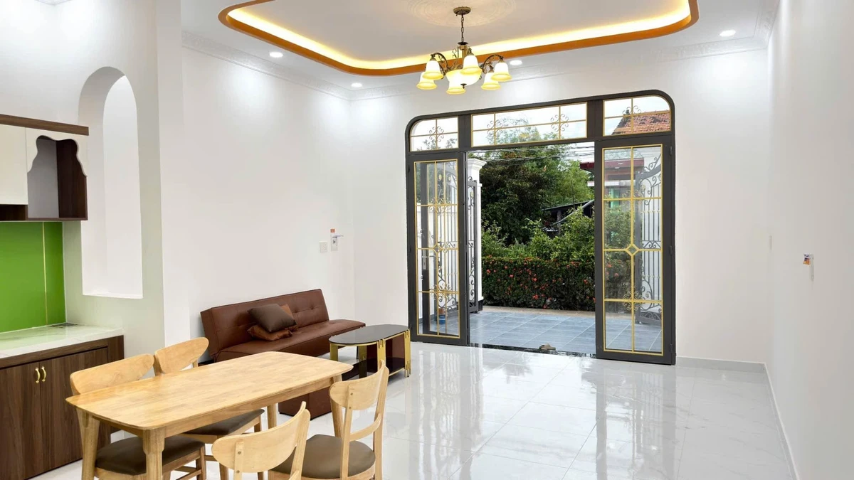 Bán nhà cấp 4 tân cổ điển 100m² 2PN Phước Lý, Tây Ninh - Ảnh thu nhỏ 3