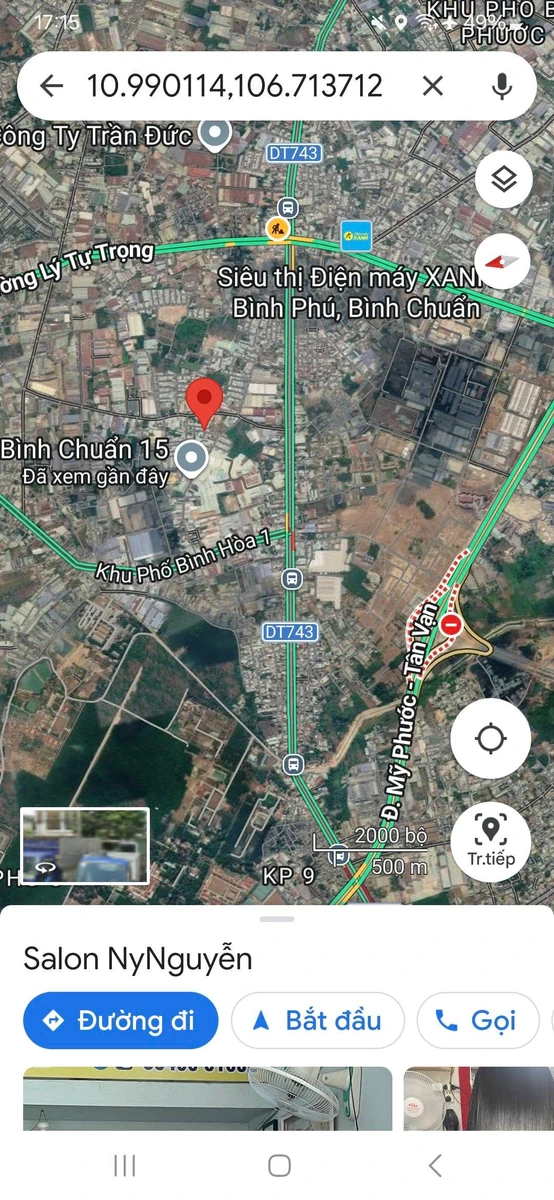 Bán nhà Bình Chuẩn 68.5m² 2.5 tỷ - Ảnh 1