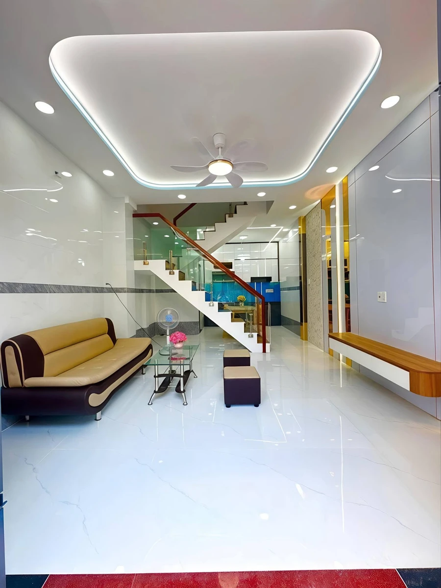 Bán nhà 2 tầng 4x8m hẻm xe hơi gần đường Mã Lò, Bình Tân, giá 3 tỷ - Ảnh thu nhỏ 2