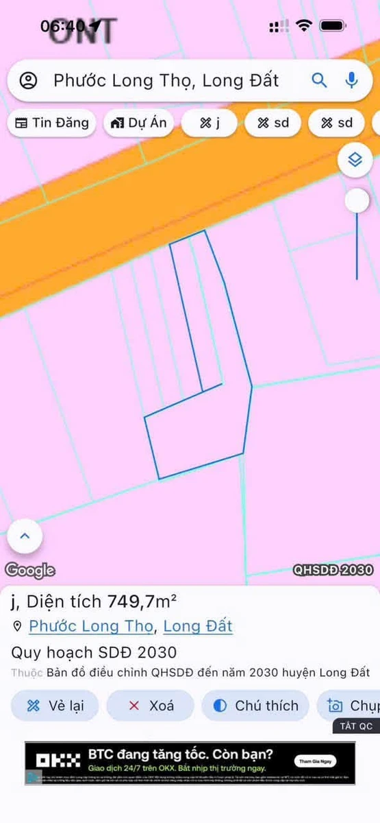 Bán đất mặt tiền QL55 750m2 tại Bình Dương 4,99 tỷ - Ảnh thu nhỏ 4