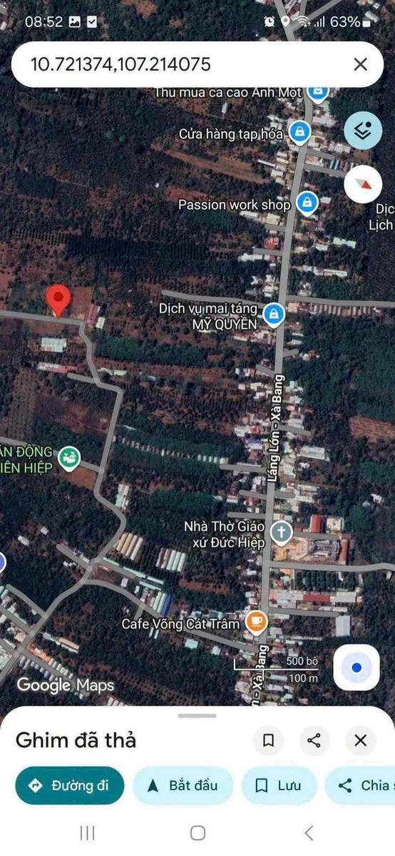 Bán đất Xà Bang Châu Đức 63m² 1 tỷ 150 triệu - Ảnh thu nhỏ 4