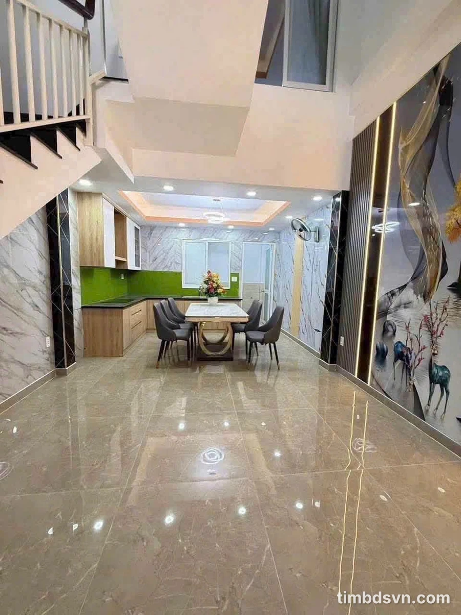 Cho thuê nhà nguyên căn 4PN 64m² Thạnh Xuân 22, Quận 12 - Ảnh thu nhỏ 3