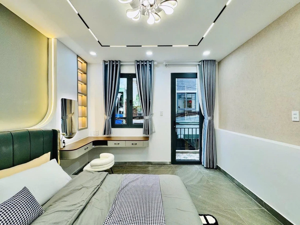 Nhà 3 tầng hẻm 90m² Bình Thạnh - sổ hồng - giá 5 tỷ - Ảnh thu nhỏ 5