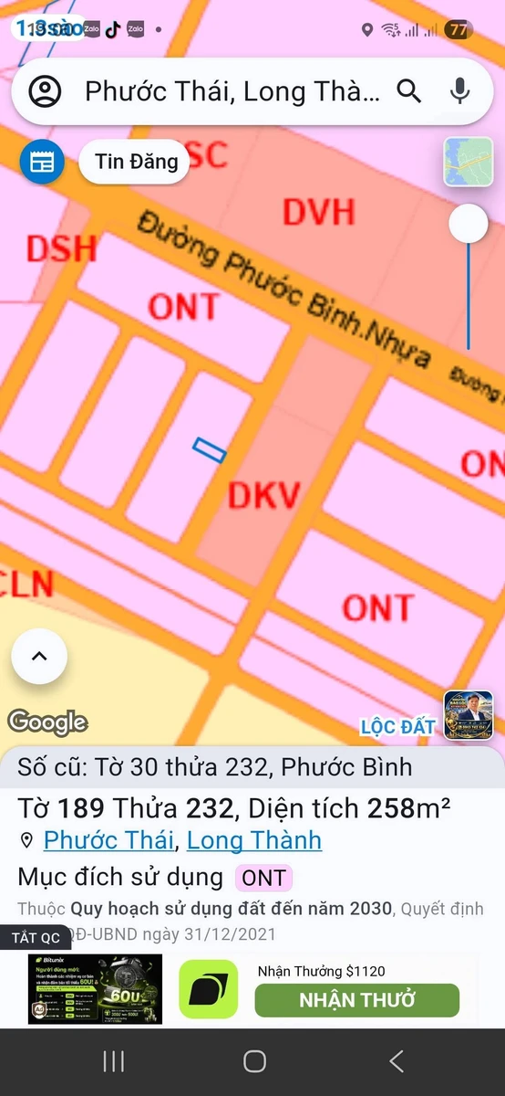 Bán đất nền 258m² Bình Chánh 3.2 tỷ - Ảnh thu nhỏ 2