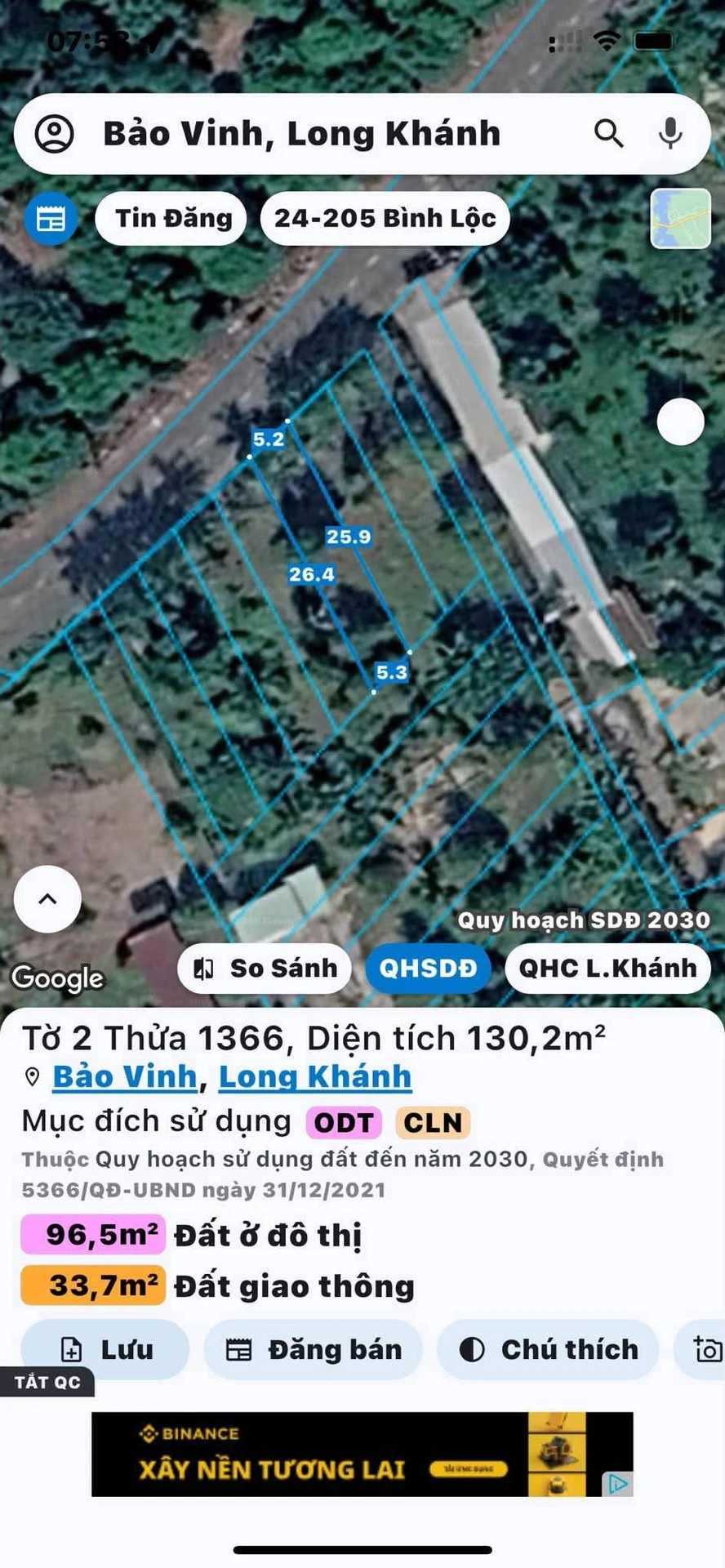 Bán nền đất mặt tiền 130m² Suối Chồn Bầu Cối, Đồng Nai 1,2 tỷ - Ảnh 1