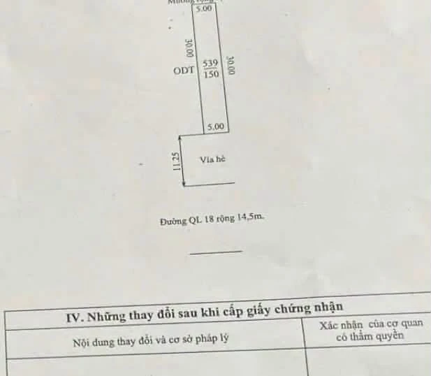 Bán 2 lô đất mặt QL 18, Phường Văn An, 150m²/lô - Ảnh thu nhỏ 4