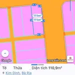 Bán đất góc 2 mặt tiền Long Hương 110m² - 2,15 tỷ - Ảnh thu nhỏ 1