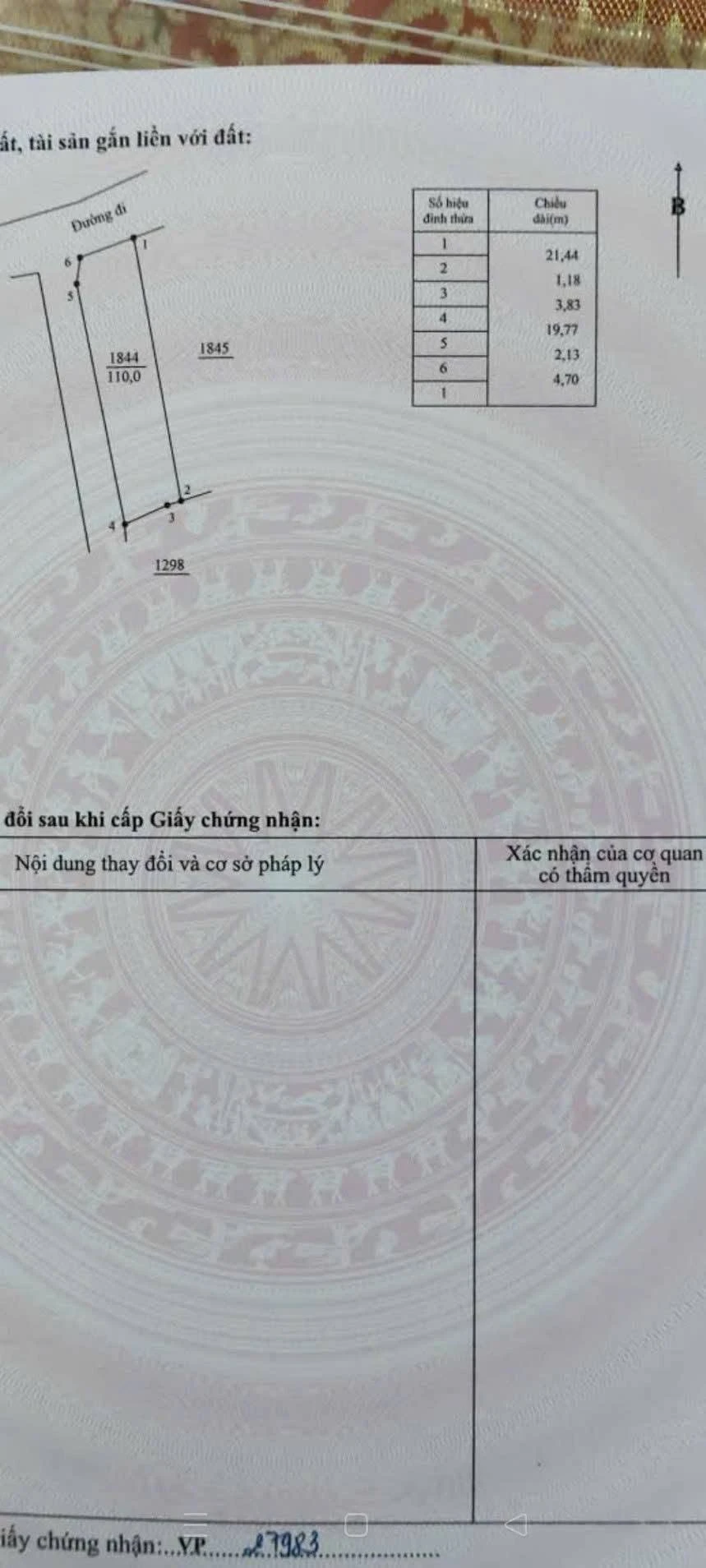 Bán lô đất mặt tiền 5x22m Hóc Môn 570 triệu - Ảnh 1
