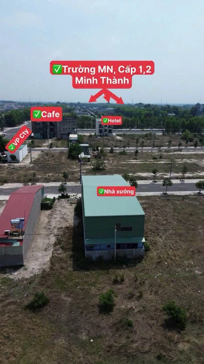 Bán nhà xưởng 400m2 Becamex Bình Dương 2 tỷ 450 - Ảnh thu nhỏ 2