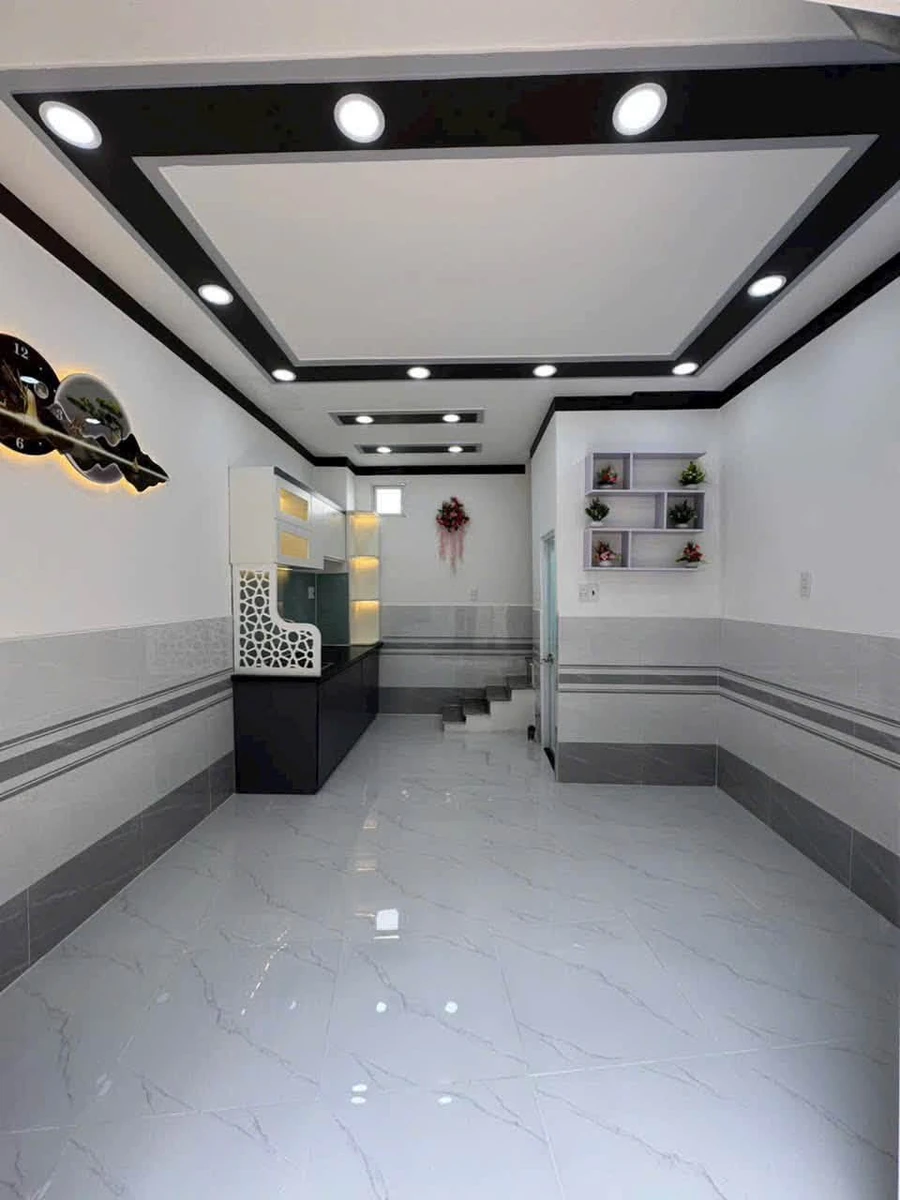 Bán nhà hẻm Huỳnh Tấn Phát 18,5m2 1 trệt 1 lầu 2PN giá 790 triệu, Nhà Bè - Ảnh thu nhỏ 2