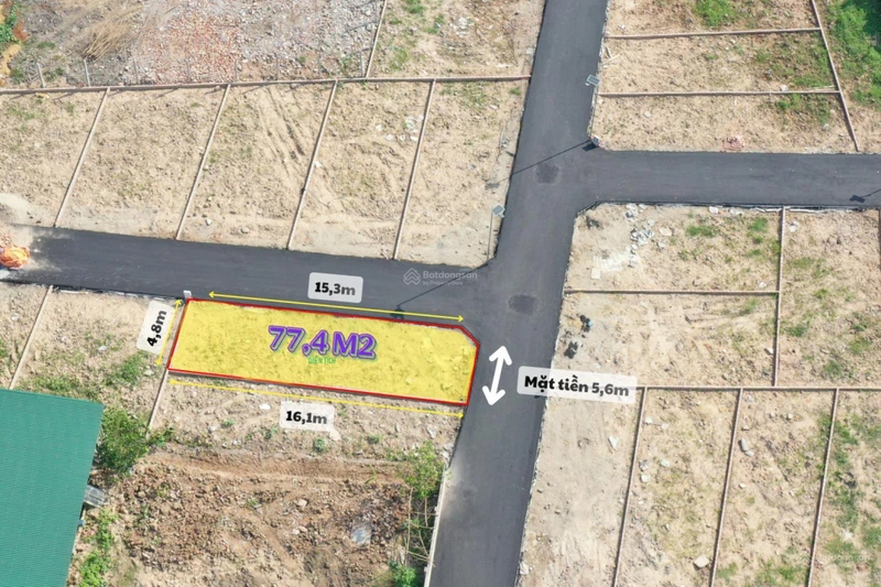 Bán đất Trạm Lộ Thuận Thành: Lô góc Đông Nam 77.4m² sát KCN Thuận Thành 1
