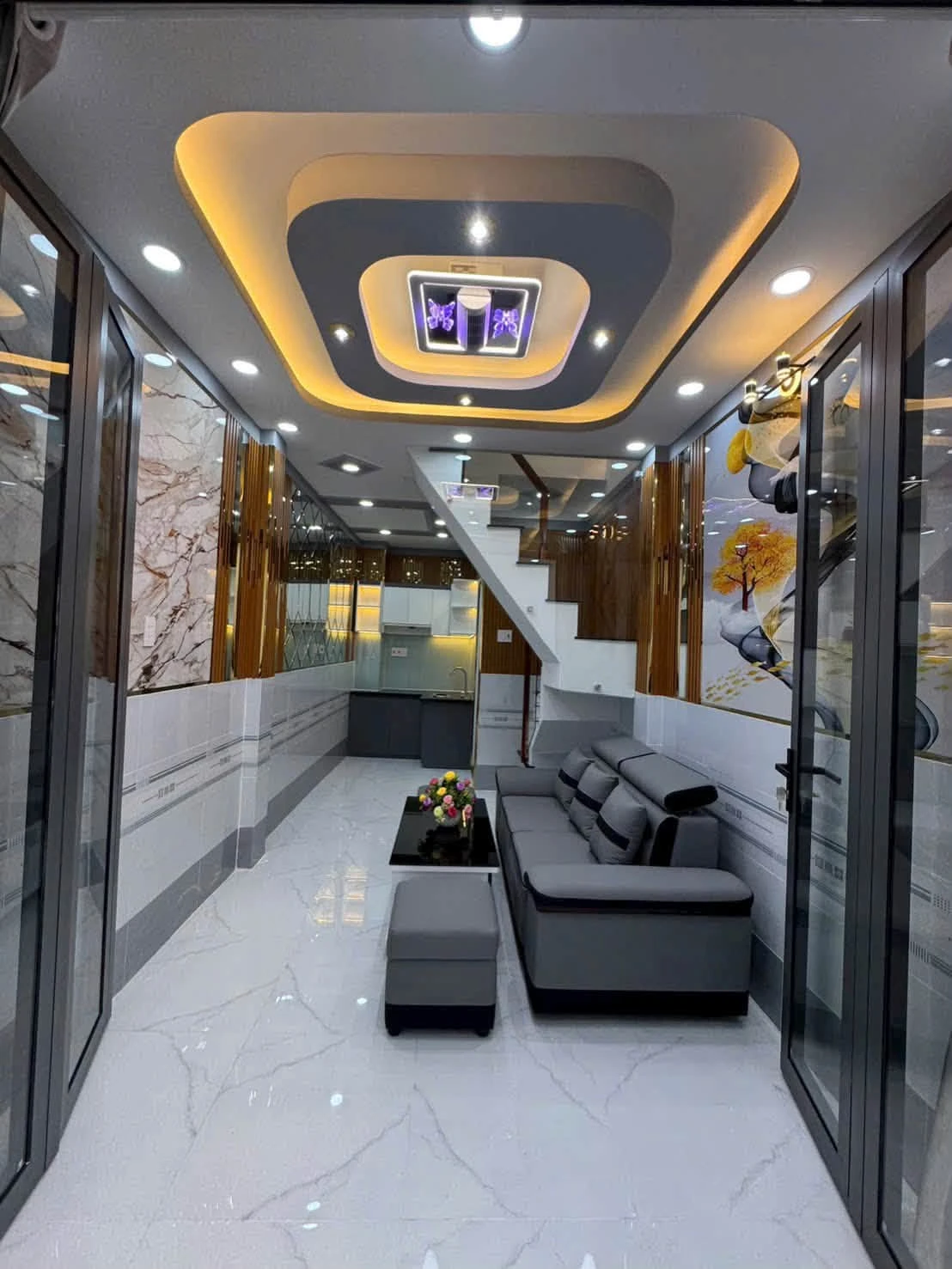 Bán nhà hẻm Huỳnh Tấn Phát 21,6m2 1 trệt 1 lầu 2PN giá 1,1 tỷ, Nhà Bè - Ảnh 1