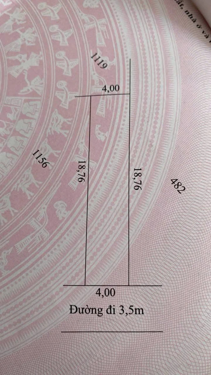 Bán đất kiệt ô tô đường Tôn Thất Sơn 75m2, giá 520 triệu, Phường Thanh Thuỷ, Huế - Ảnh thu nhỏ 4