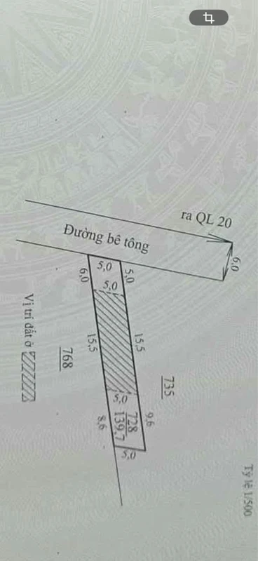 Bán lô đất 150m² tại xã Đạ Huoai, Lâm Đồng, giá 500 triệu