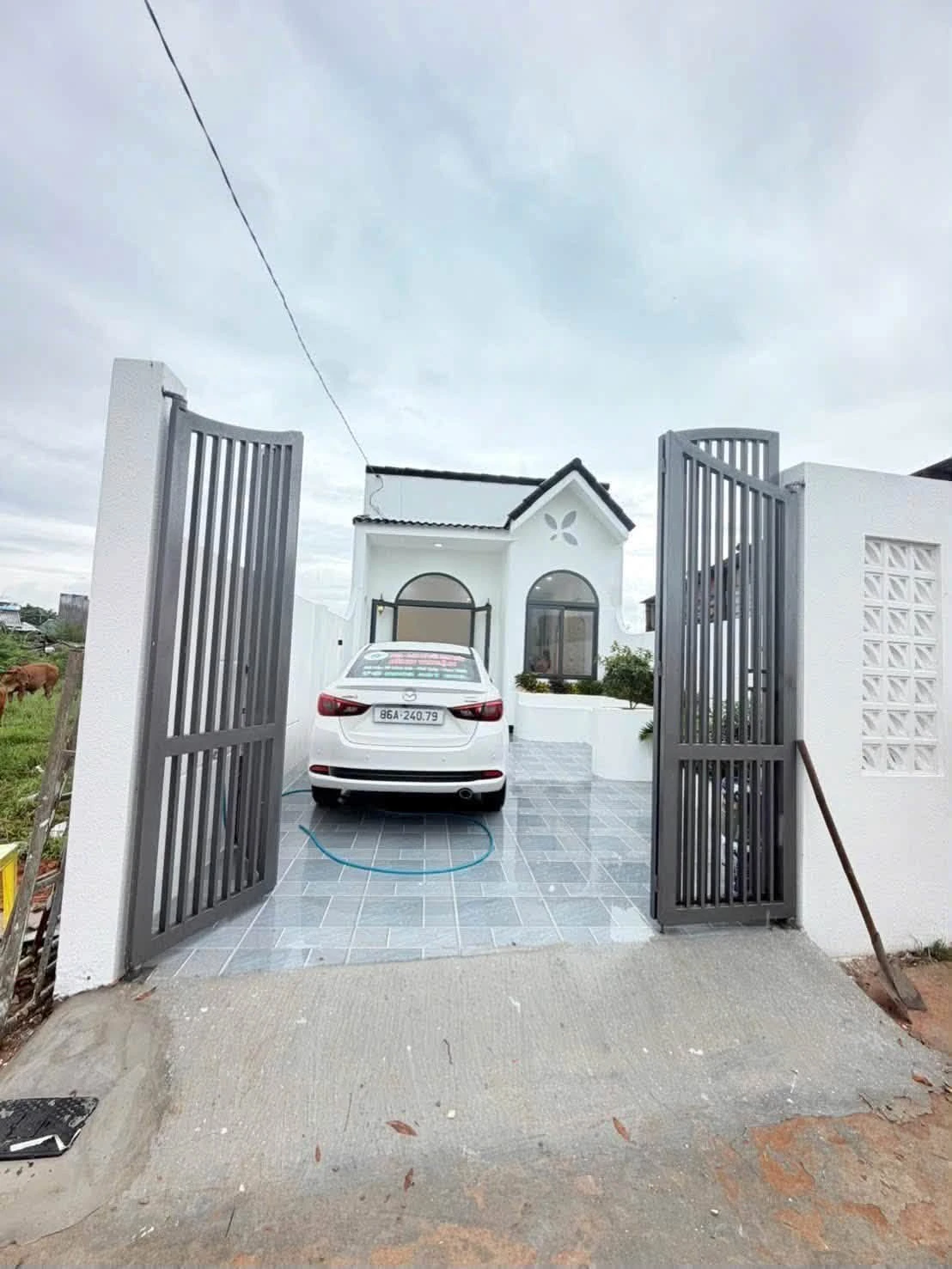 Bán nhà 135m2 có sân, 2 PN, Phan Thiết - 1 tỷ 590 - Ảnh 1