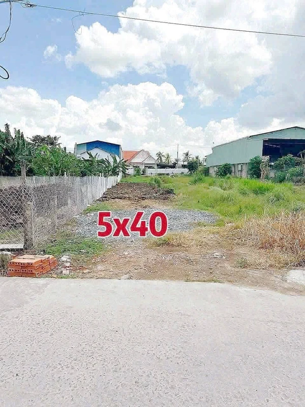 Bán đất hẻm 368 Phường 7, TP Tân An, Long An, 5x40m, giá 1,65 tỷ