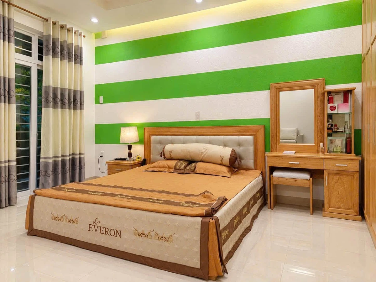 Cho thuê nhà 3,5 tầng full nội thất 108m² Vĩnh Điềm Trung 20tr/tháng - Ảnh thu nhỏ 3