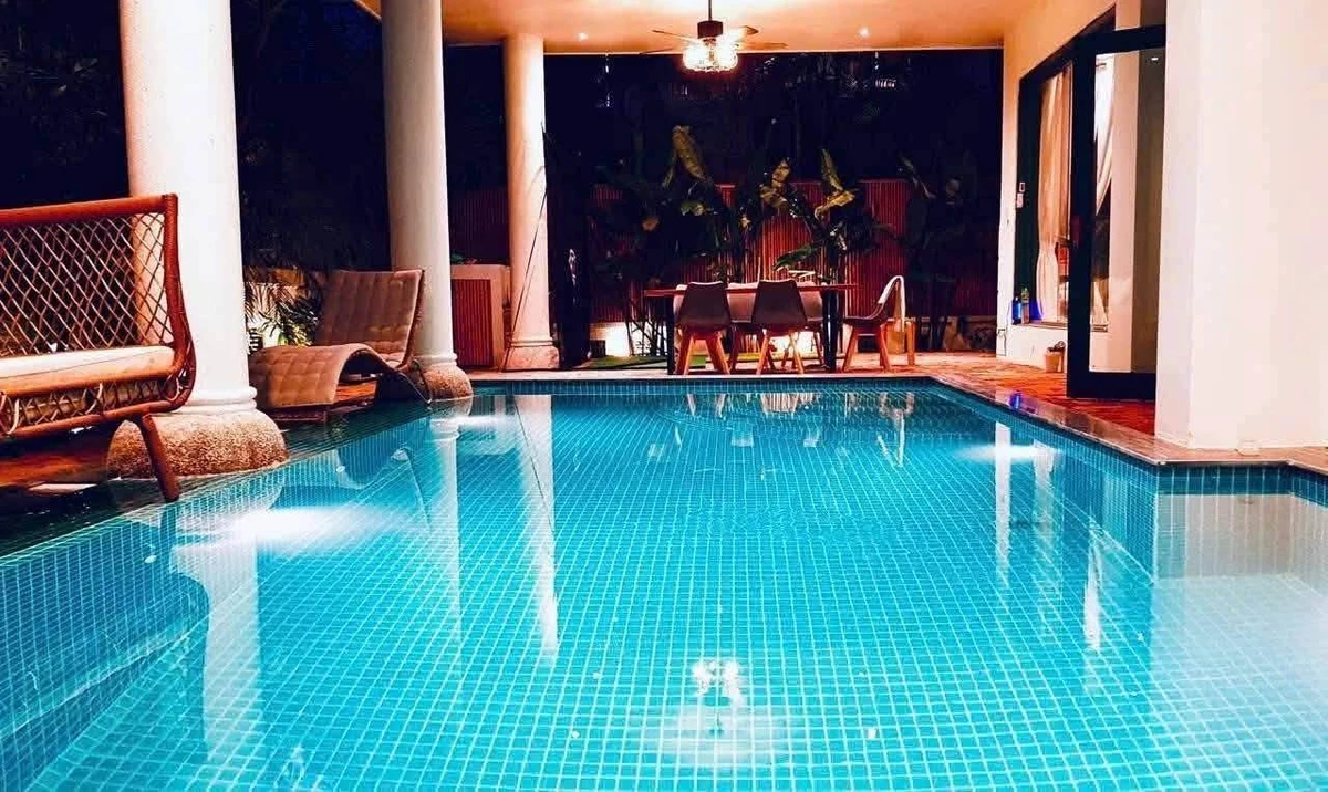 Villa cho thuê 305m2, 5 PN, 6 WC, khu compound Nguyễn Văn Hưởng - Ảnh thu nhỏ 2