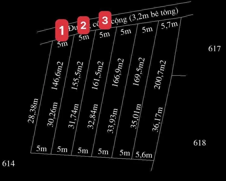 Bán thổ cư 150m² Mỹ Yên Nhà Bè 1 tỷ 4