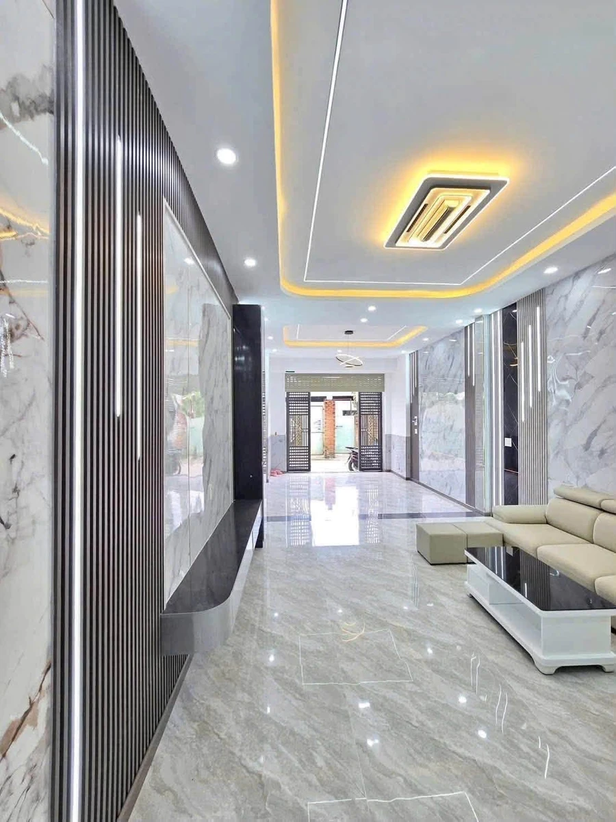 Nhà trệt lầu full nội thất 100m2, 1 tỷ 750 - Ảnh thu nhỏ 2