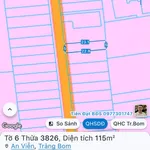 Bán đất 5x23m (115m²) 1 tỷ tại xã An Viễn, Bình Dương - Ảnh thu nhỏ 1