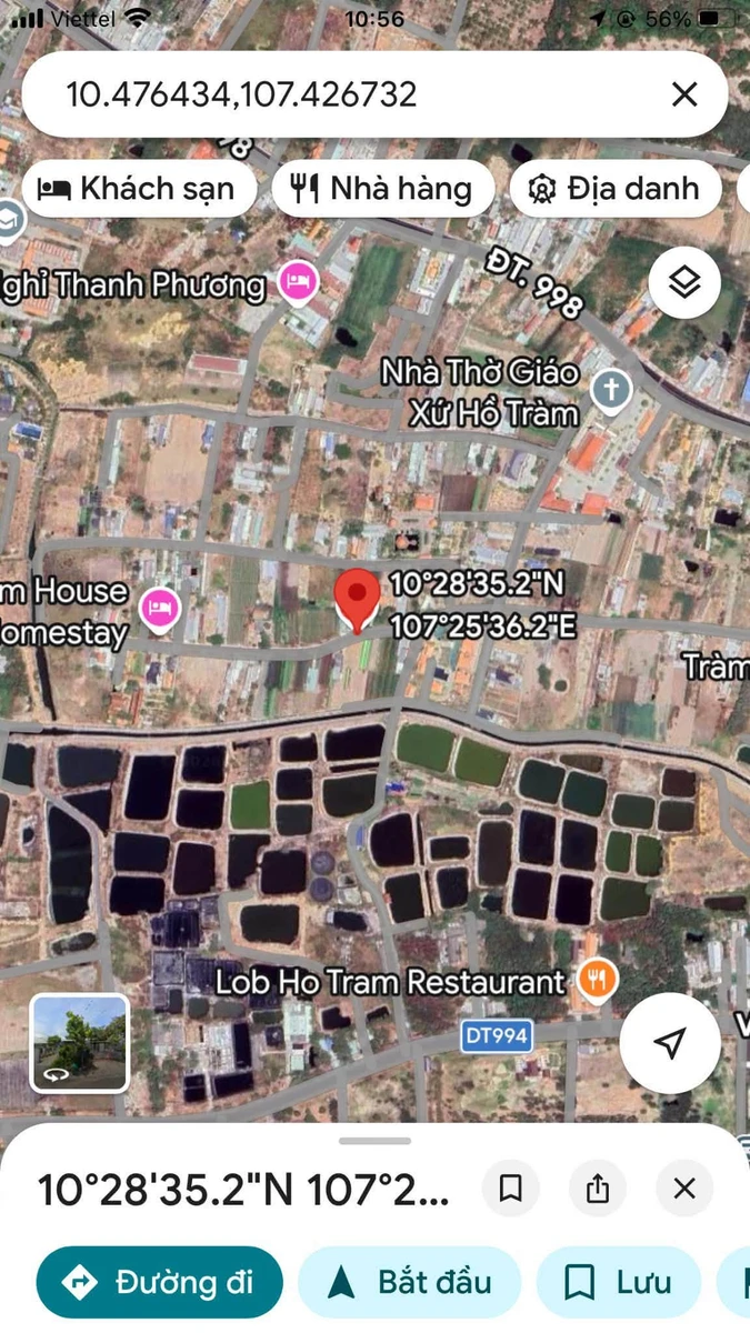 Bán đất 198m² có nhà cấp 4 gần biển Hồ Tràm, 3,2 tỷ - Ảnh thu nhỏ 3