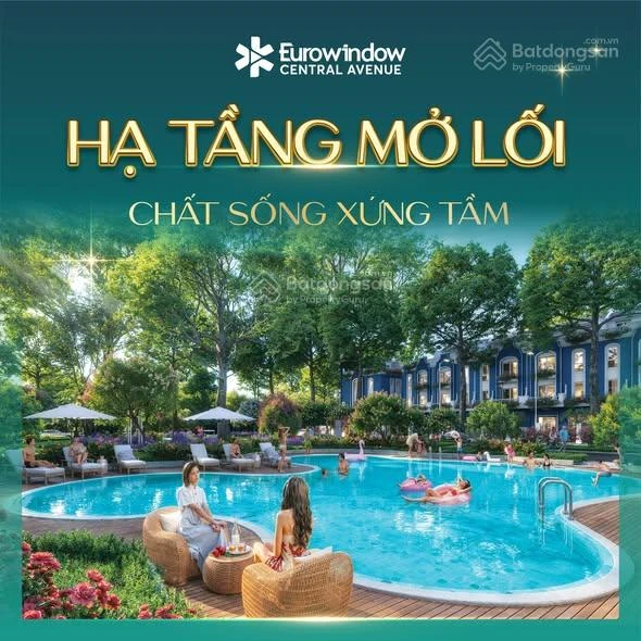 Biệt thự song lập 180m2 tại Eurowindow Central Avenue Vinh Phú - Ảnh thu nhỏ 3