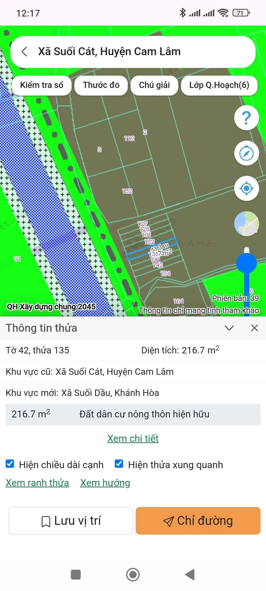 Bán đất Tân Xương 2 Cam Lâm 216 m² giá 950 triệu - Ảnh 1