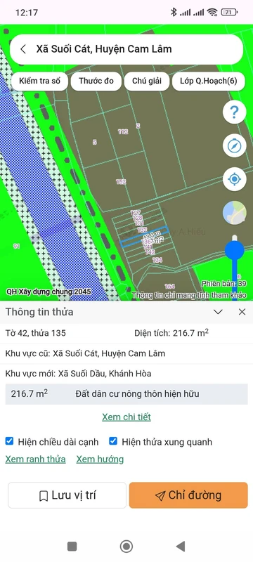 Bán đất Tân Xương 2 Cam Lâm 216 m² giá 950 triệu