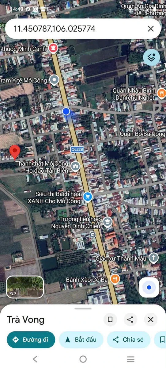 Bán đất Tân Biên 150m2 sổ hồng riêng 199 triệu - Ảnh thu nhỏ 4
