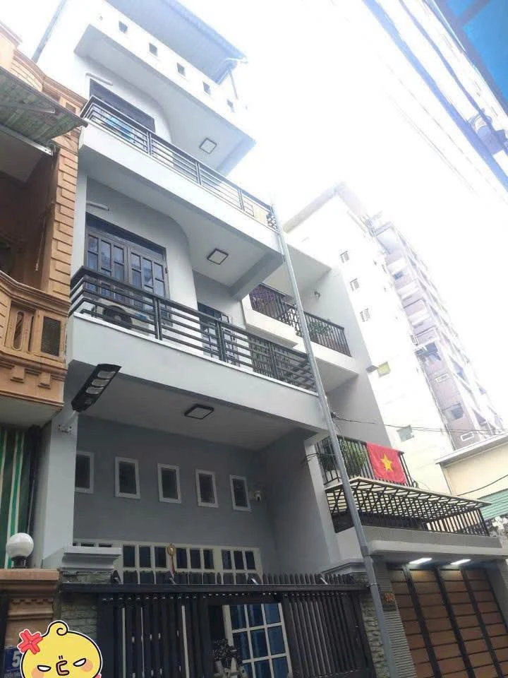 Bán nhà 1 trệt 3 lầu 47m² Huyền Trân Công Chúa, P.8, Q.7 - Ảnh 1