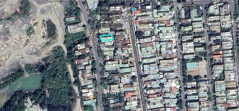 Đất bán Lê Trọng Tấn Đà Nẵng 126.7m² ngang 7.3m
