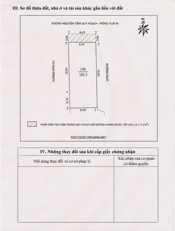 Bán nhà mặt đường Nguyễn Tiềm 114 m2, giá 6 tỷ - Ảnh thu nhỏ 2